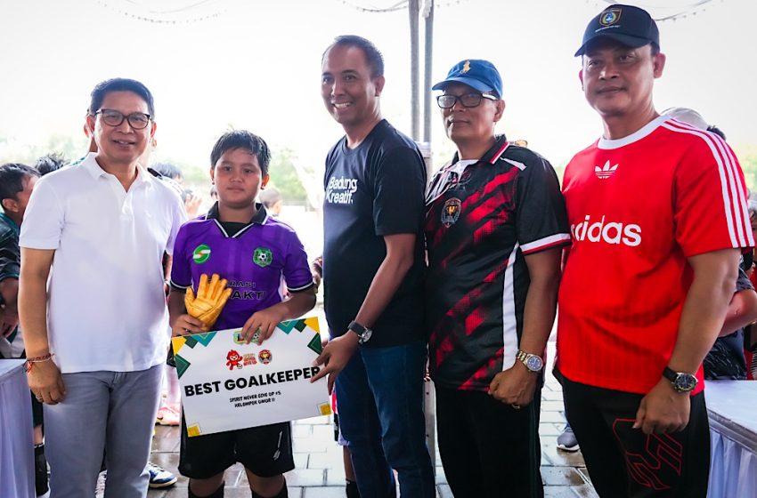  Dukung Pembinaan Atlet Muda, Bupati Badung Hadiri Final Turnamen Sepak Bola Ungasan