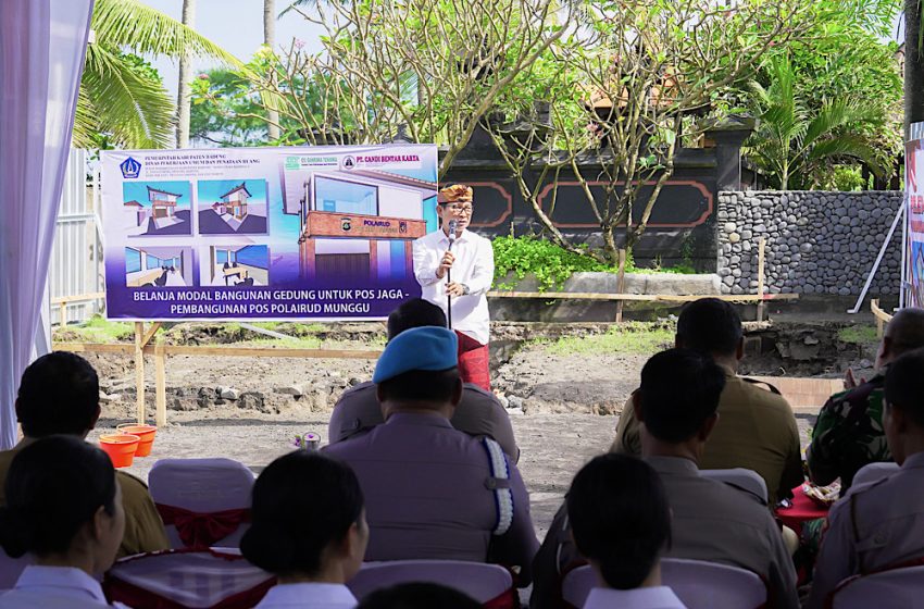  13 Tahun Menunggu, Pos Polairud Pantai Munggu Akhirnya Dibangun
