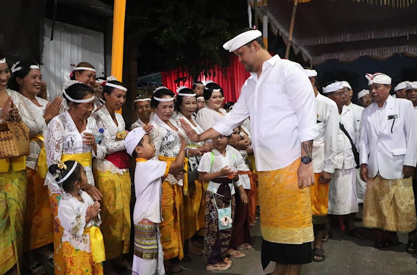  Wabup Bagus Alit Sucipta Apresiasi Krama Taman, Pura Melanting Jadi Pusat Seni dan Budaya