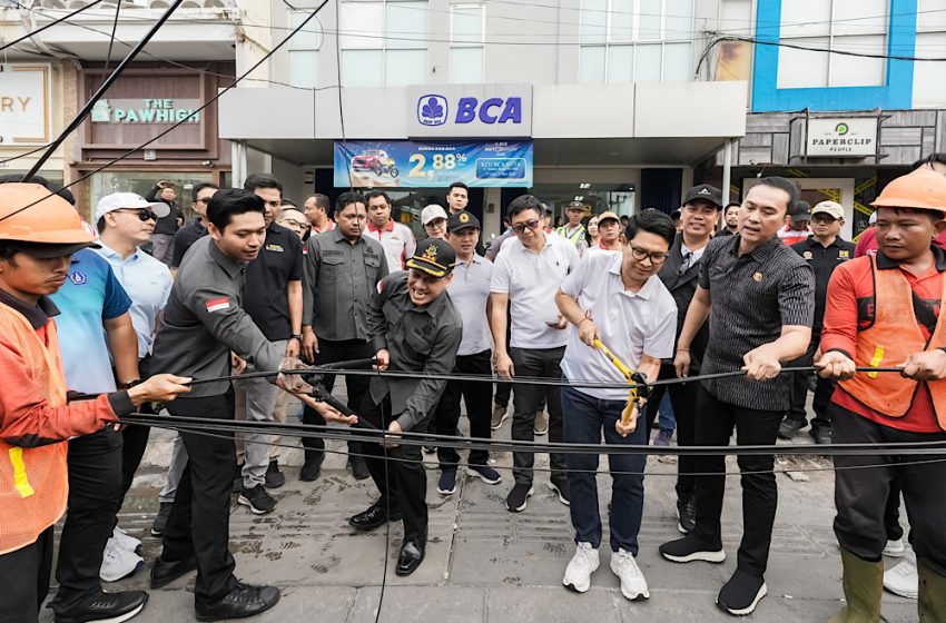  Bupati Badung Turun Tangan Tertibkan Kabel Provider