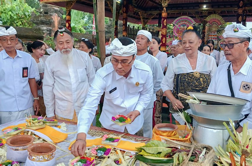  Pemkab Badung Gelar Negtegan dan Ngingsah, Ini Harapan Sekda Surya Suamba