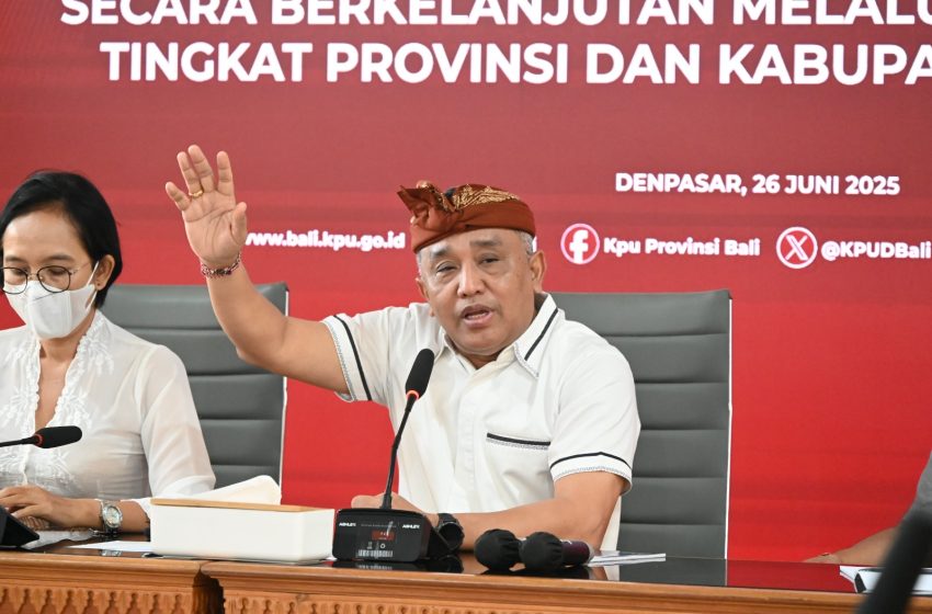  KPU Bali Dorong Parpol Segera Perbarui Data di SIPOL