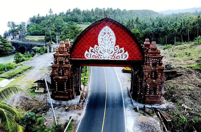  Rampung Oktober, Tapal Batas Tabanan Tampilkan Identitas Agraris Bali
