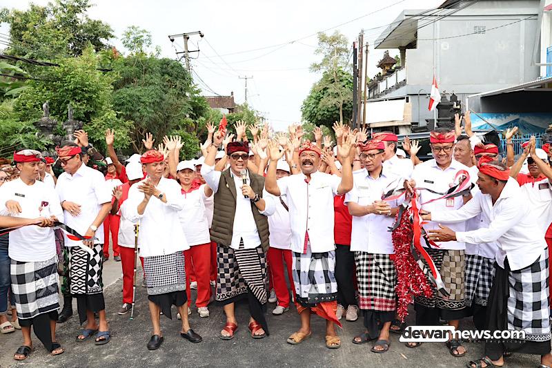  Bupati Sanjaya Pulihkan Akses Jalan Tista–Belumbang