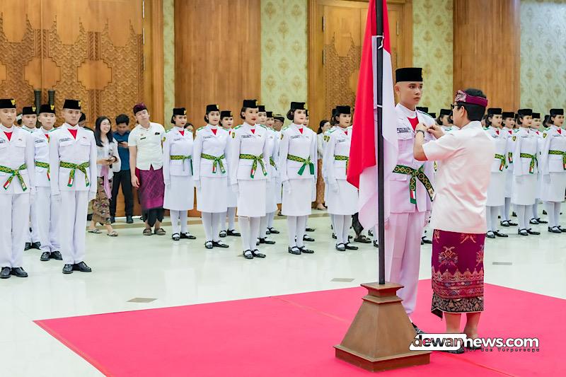  Pengukuhan Paskibraka Badung 2025, Bupati: Jadilah Teladan Bangsa