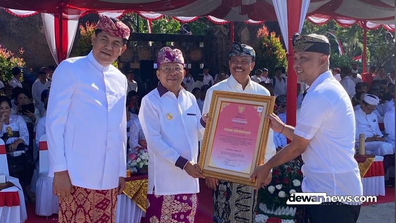  Tabanan Jadi Pelopor Pertanian Ramah Lingkungan, Raih Swacitta Nugraha