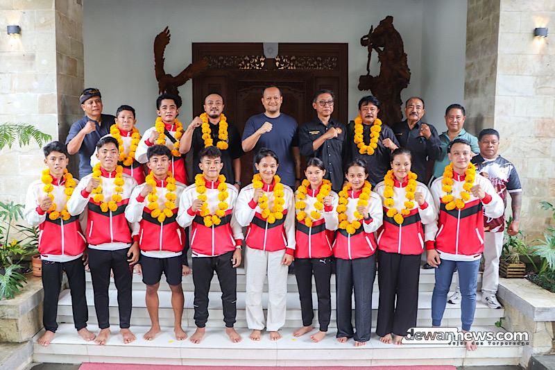  Wabup Bagus Alit Sucipta Apresiasi Atlet IPSI Bali Peraih 6 Medali di PON
