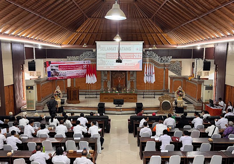  Kesiapsiagaan dan Pengabdian Berkelanjutan dalam Muker PMI Provinsi Bali