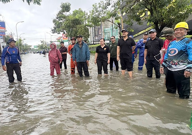  Respons Cepat Pemkab Badung Tangani Banjir di Dewi Sri