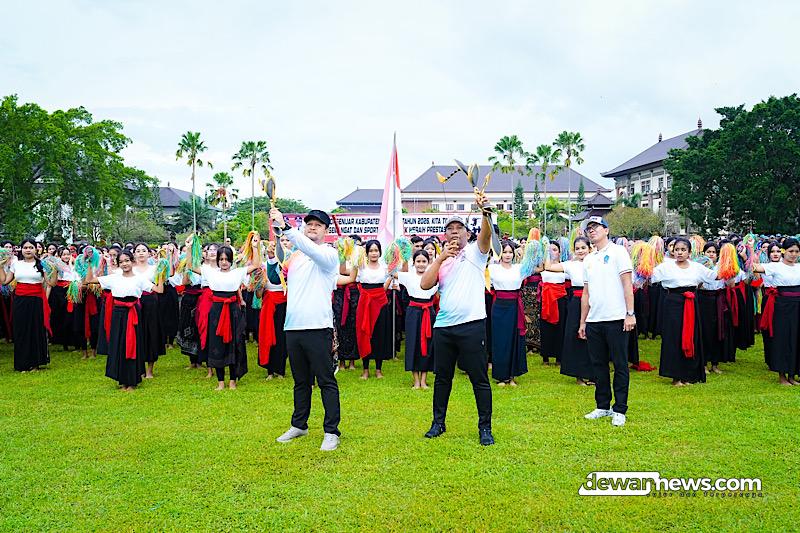  Wabup Bagus Alit Sucipta Buka Porsenijar 2026, Badung Siap Lahirkan Juara