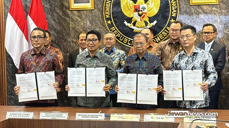  Bupati Adi Arnawa Tandatangani PKS PSEL, Ubah Sampah Jadi Energi Listrik