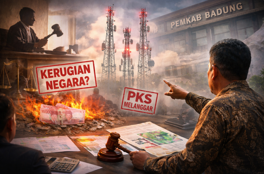  Sengketa Tower Badung Memanas, Dugaan Pelanggaran PKS hingga Potensi Kerugian Negara Disorot