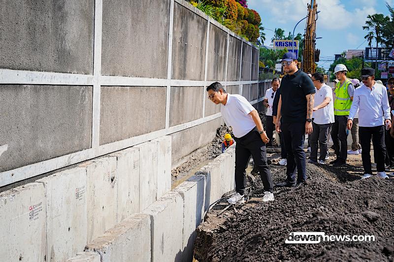  Pemkab Badung Percepat Proyek Drainase Kuta untuk Atasi Banjir Tahunan