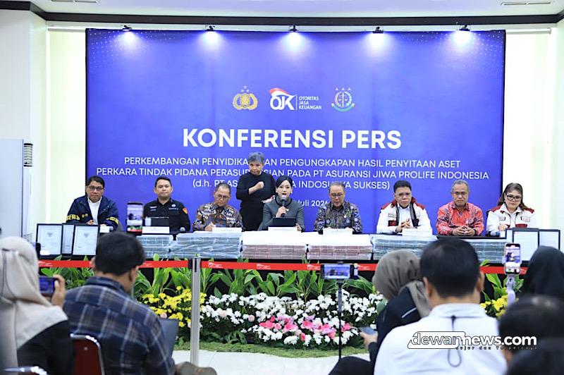  Dugaan Tindak Pidana Asuransi, OJK Sita Aset Milik PT Prolife Indonesia